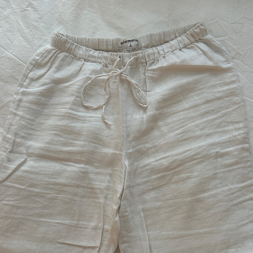 Reformation Olina Linen Pant